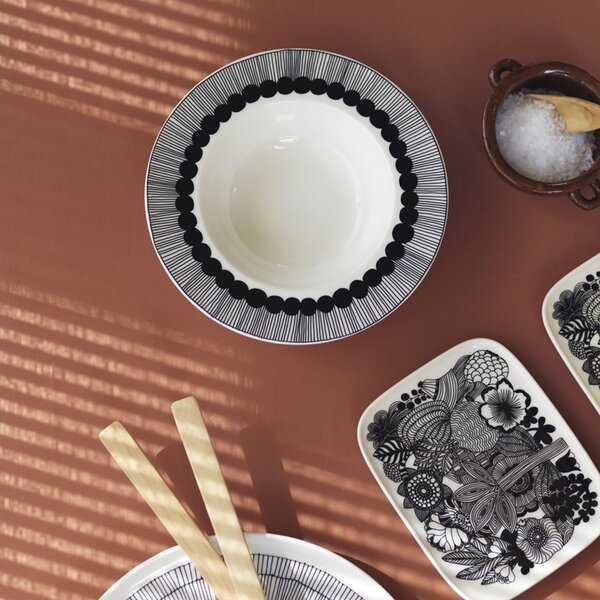 Marimekko Hlboký tanier Oiva Siirtolapuutarha 20cm