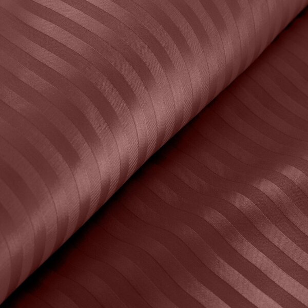 SATÉNOVÉ OBLIEČKY VERA 140X200 CM, 1 KS 70X80 CM BORDOVÉ