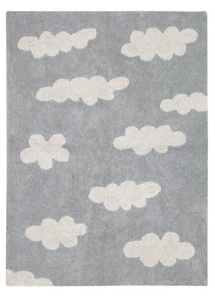 Lorena Canals koberce Ručne tkaný kusový koberec Clouds Grey - 120x160 cm