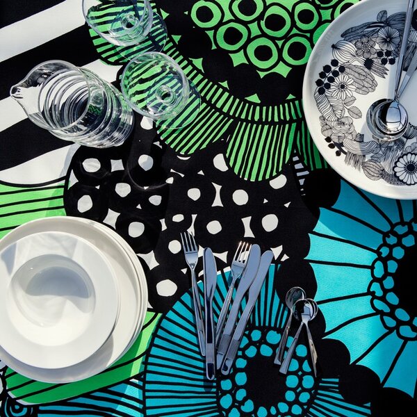 Marimekko Tanier Oiva 25cm, biely