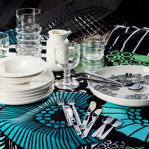 Marimekko Tanier Oiva 25cm, biely