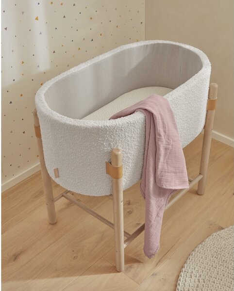 Biela postieľka 39x72 cm Adara – Kave Home