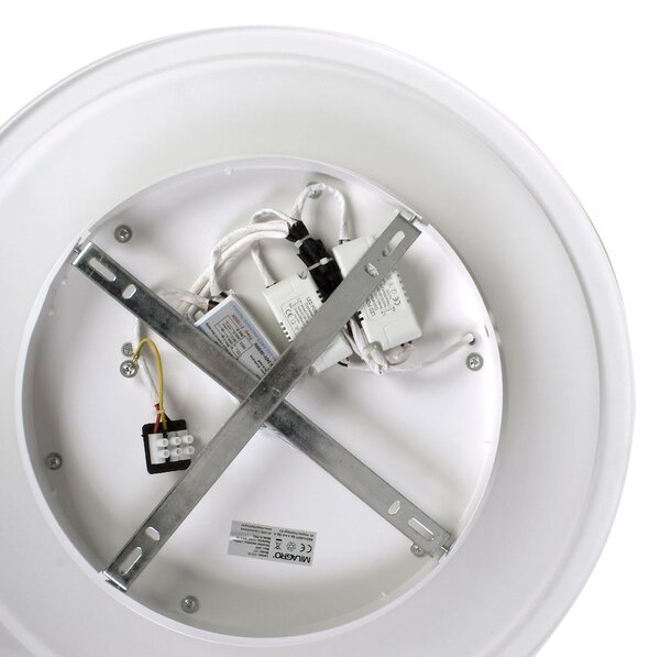 Stropné LED svietidlo Volta, 1x LED 36w, 3000-4000k, w, s ovládačom