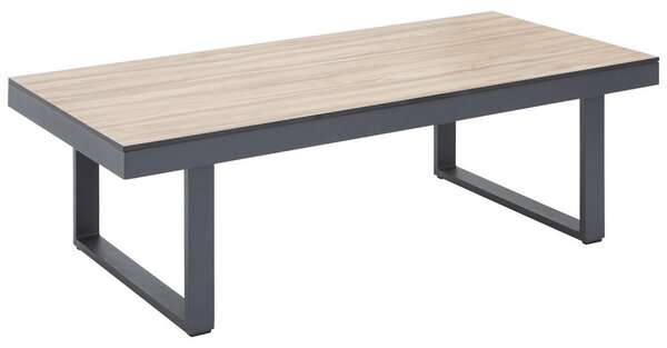 STÔL NA TERASU, kov, plast, 140/70/45 cm Amatio - Série záhradného nábytku