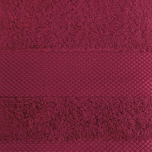 BAVLNENÝ UTERÁK LORITA 50X90 CM AMARANT