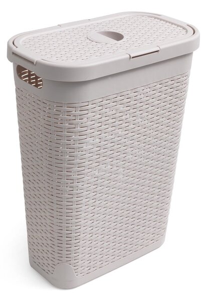 Béžový kôš na bielizeň Addis Calico, 40 l