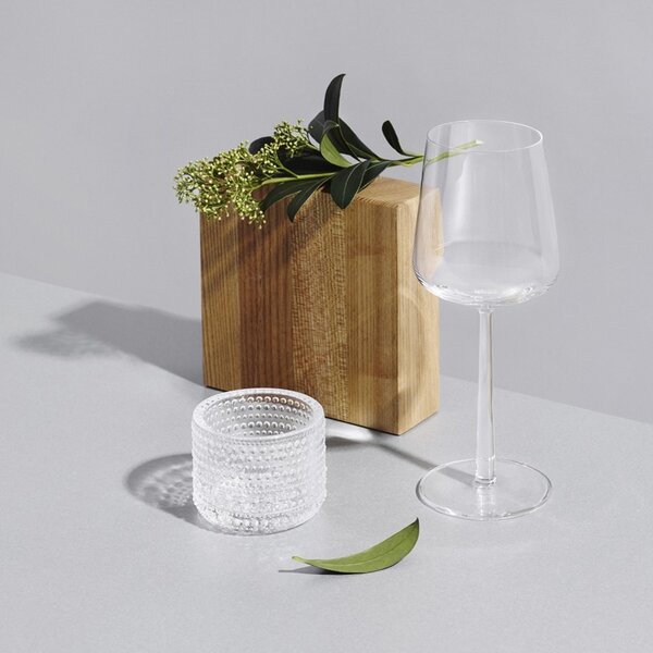 Iittala Svietnik Kastehelmi, číry