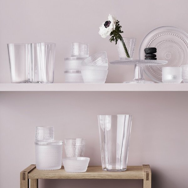 Iittala Svietnik Kastehelmi, číry