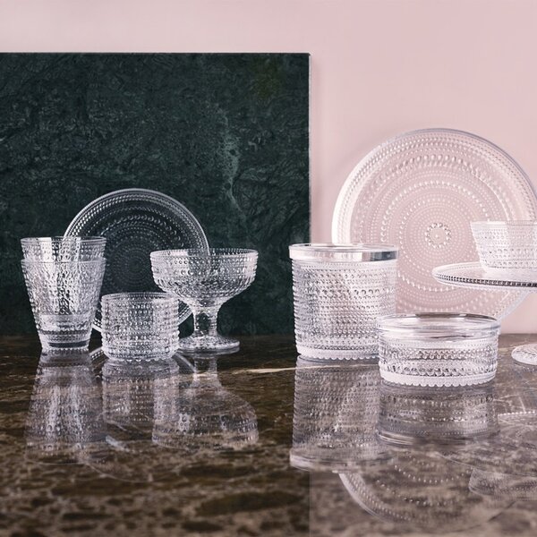 Iittala Svietnik Kastehelmi, číry