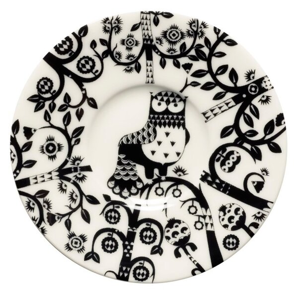 Iittala Šálka s podšálkou Taika 0,1l, čierna