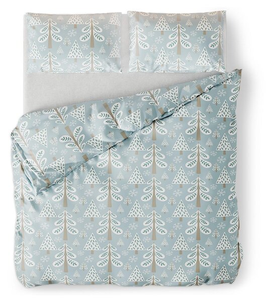 Flanelové obliečky na dvojlôžko AmeliaHome Snuggy Lumi, 200 x 200 cm