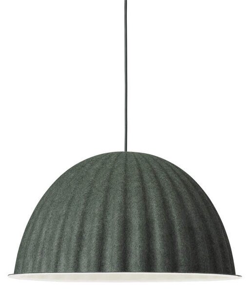 Muuto Závesná lampa Under The Bell Ø55, dark green UTBPEN5502