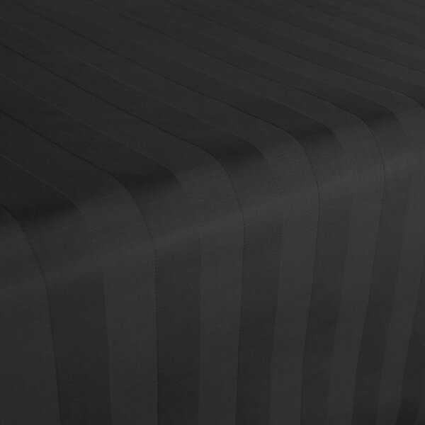 BAMBUSOVÉ PRESTIERADLO STRIPE 160X240 CM ČIERNE