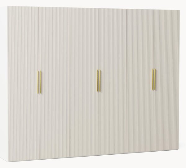 Modulárna šatníková skriňa's otočnými dverami Simone, Š 300 cm, rôzne veľkosti