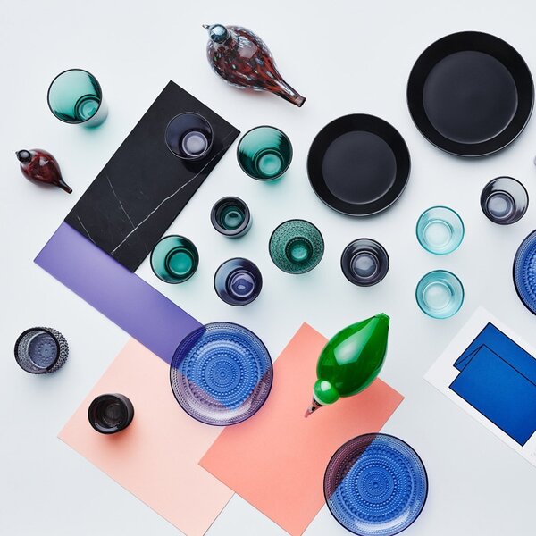 Iittala Poháre Kartio 0,21l, 2ks, modré rain