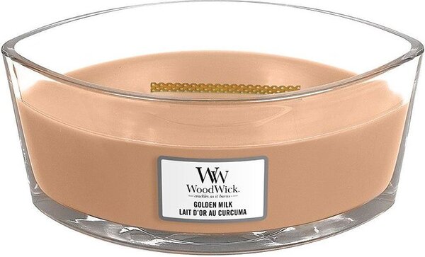 Vonná sviečka WoodWick - Golden Milk 454 g
