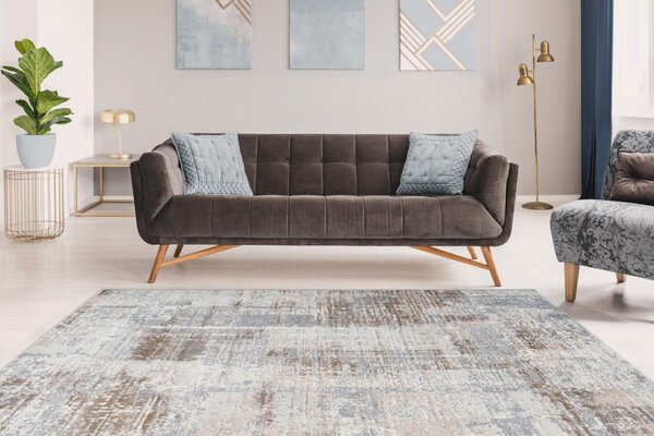 Obsession , AKCIA: 80x150 cm Kusový koberec Salsa 690 taupe, hnedá, kancelária