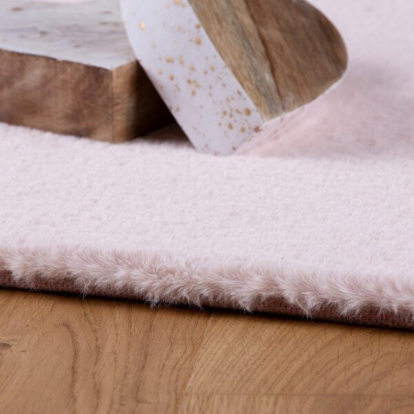 Obsession , Kusový koberec Cha Cha 535 powder pink, 60x110, ružová, obývacia izba