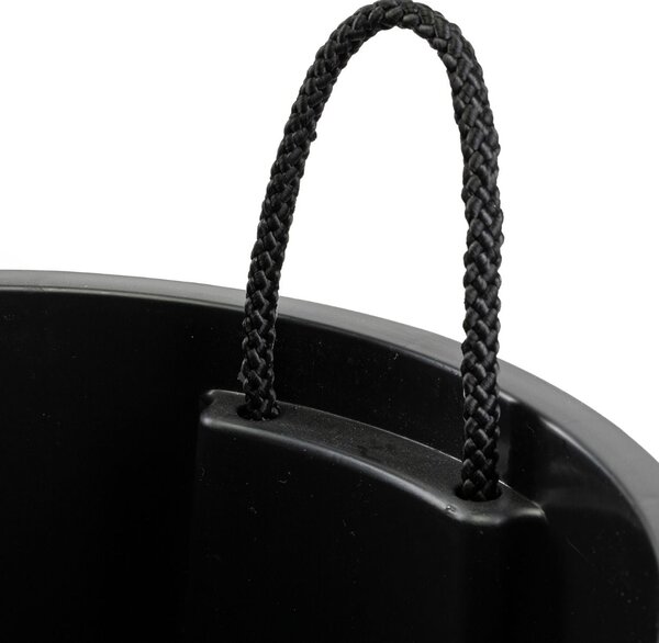 PLASTOVÝ KVETINÁČ URBANIKA ECO 57X29,5 CM TMAVOHNEDÁ