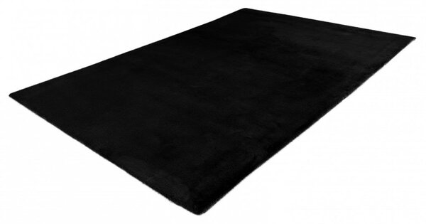 Obsession, Kusový koberec Cha Cha 535 black, 60x110, čierna, obývacia izba