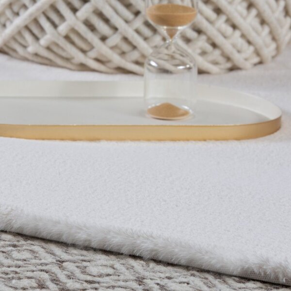 Obsession , Kusový koberec Cha Cha 535 cream, 80x150, biela, obývacia izba