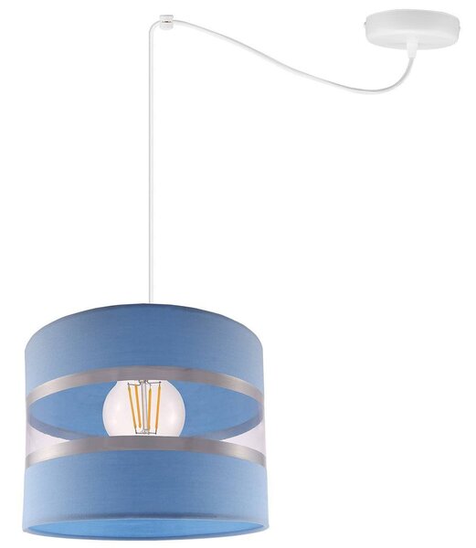 Závesné svietidlo Elegance Spider, 1x textilné tienidlo (výber z 8 farieb), w