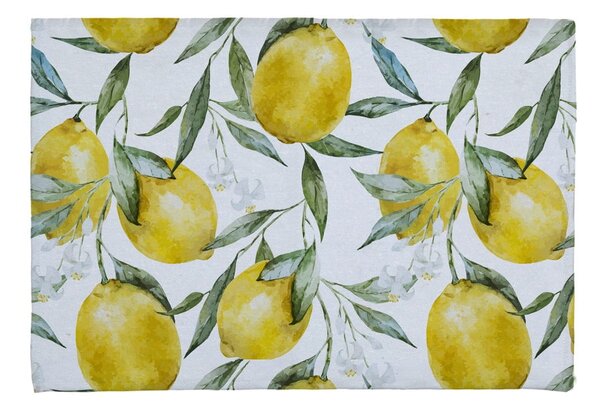 Kúpeľňová predložka Really Nice Things Lemons, 60 x 40 cm