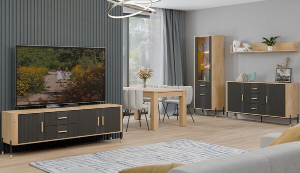 DANTE antracit DT06 komoda
