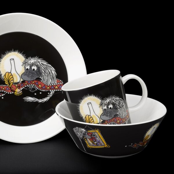 Arabia Hrnček Moomin Ancestor 0,3l, čierny