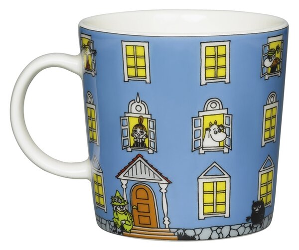 Arabia Hrnček Moominhouse 0,3l, modrý