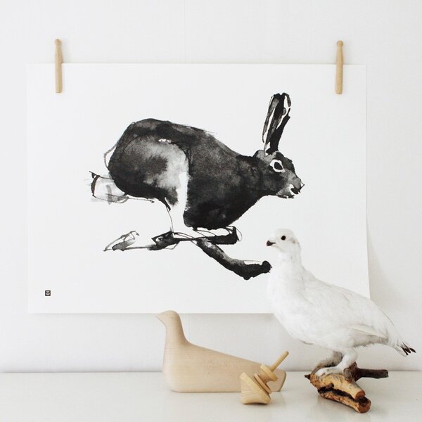 Teemu Järvi Plagát Mountain Hare 70x50