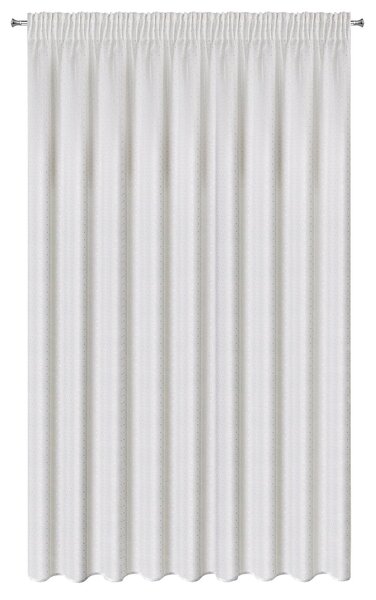 ZÁCLONA NA PÁSKE SIBEL 400X250 CM BIELA