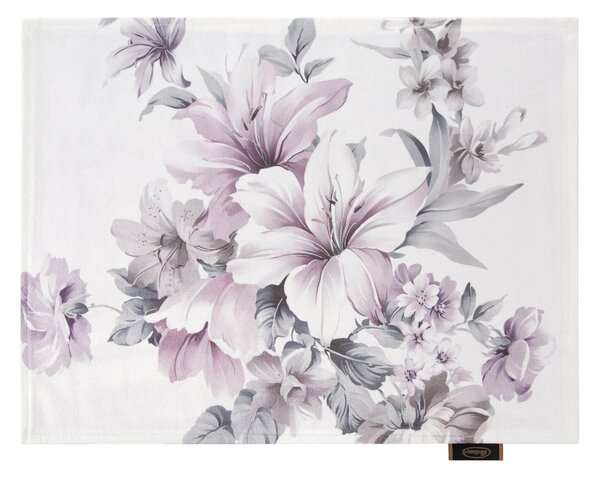SADA 4 KS PRESTIERANIE NA STÔL VELVET5 30X40 CM KVETY