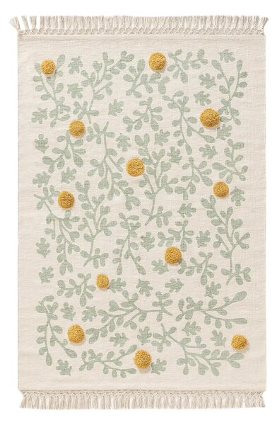 MOOD SELECTION Hana Cream/Green - koberec