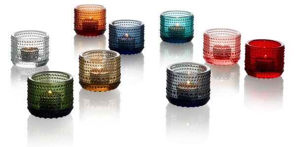 Iittala Svietnik Kastehelmi, číry
