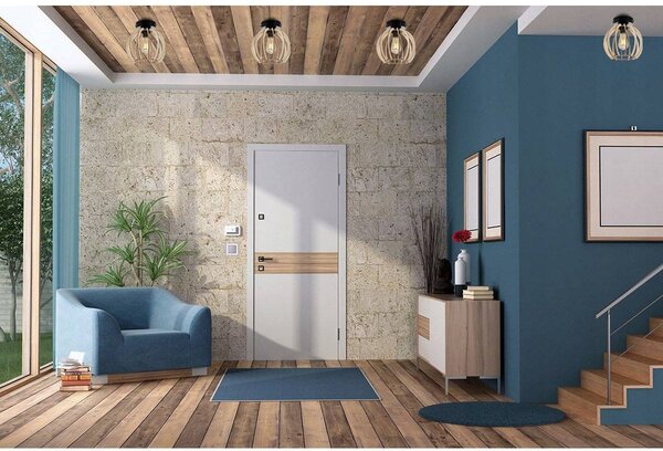 Stropné svietidlo Timber 1, 1x drevené tienidlo