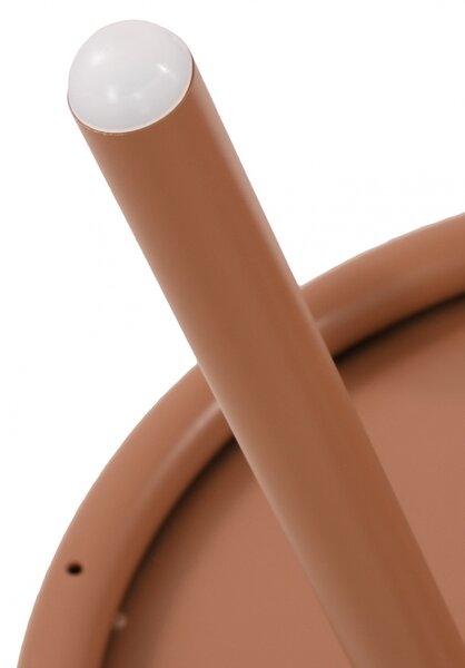 Konferenčný stolík Velva - v45 x 80 x 45 cm - Terracotta