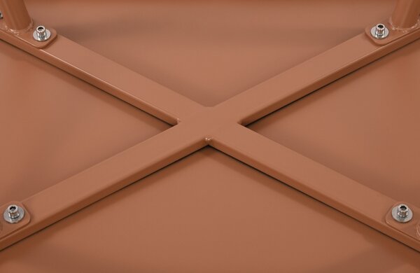 Konferenčný stolík Velva - v45 x 80 x 45 cm - Terracotta