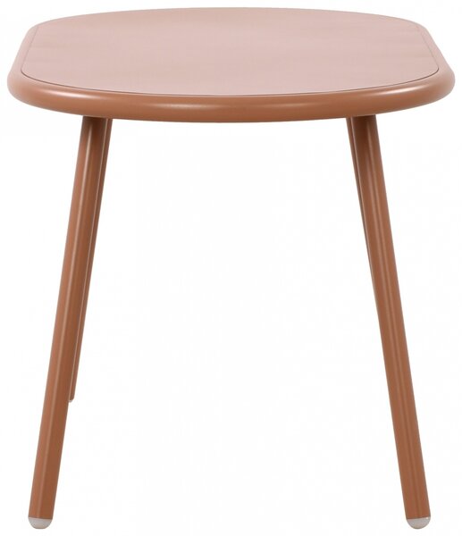 Konferenčný stolík Velva - v45 x 80 x 45 cm - Terracotta