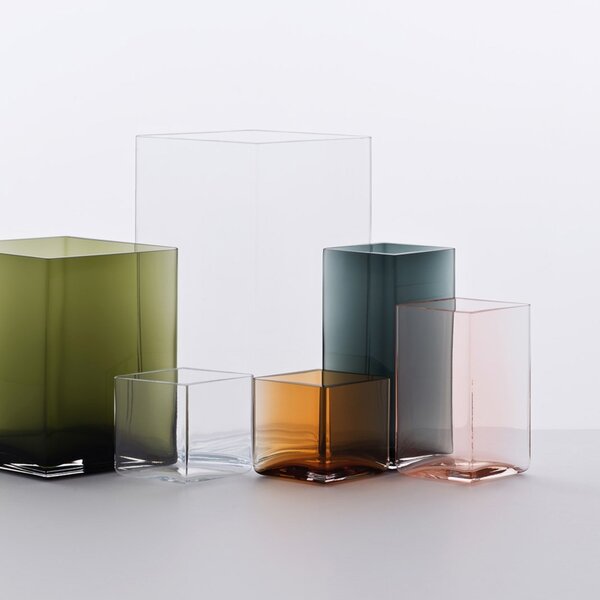 Iittala Váza Ruutu 20,5x18, machová