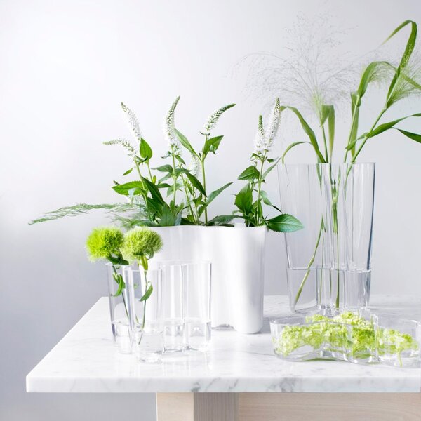 Iittala Váza Alvar Aalto 160mm, biela