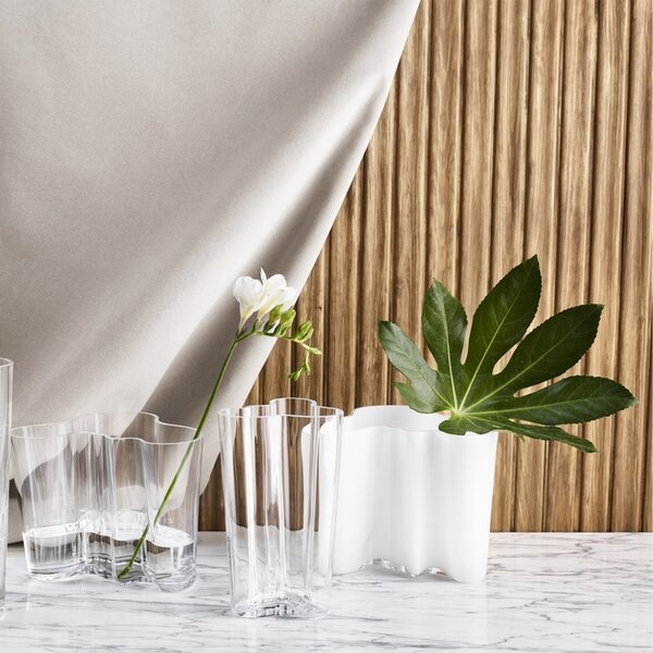 Iittala Váza Alvar Aalto 160mm, biela