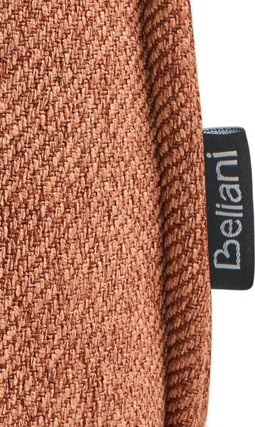 Kancelárska stolička oranžová polyester látkové čalúnenie nastaviteľná výška čierna otočná kovová podnož podrúčky štýlový kancelársky nábytok