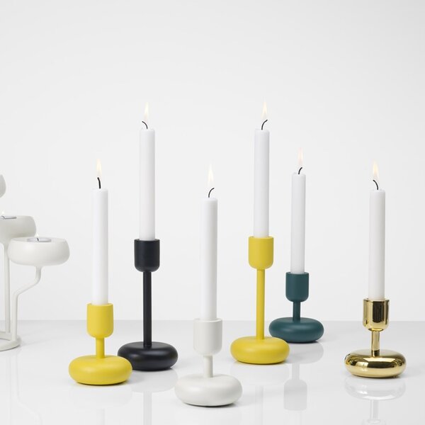 Iittala Svietnik Nappula 183mm, tmavo sivý