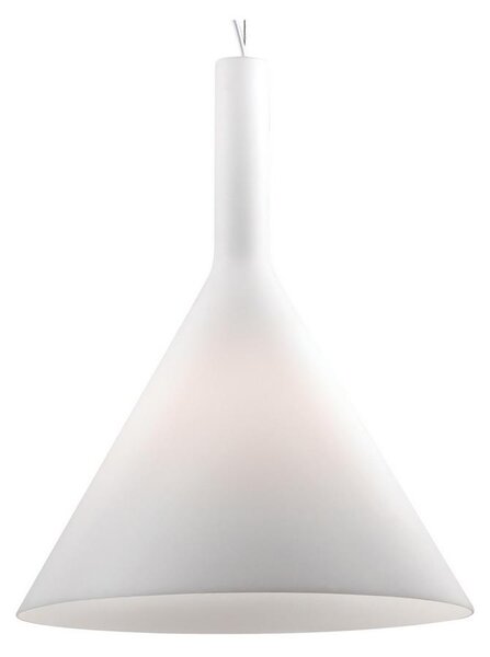 Ideal Lux - Luster na lanku 1xE14/40W/230V biela + záruka 3 roky zadarmo