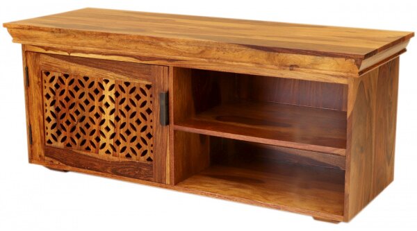 TV stolík Mira 120x50x45 indický masív palisander