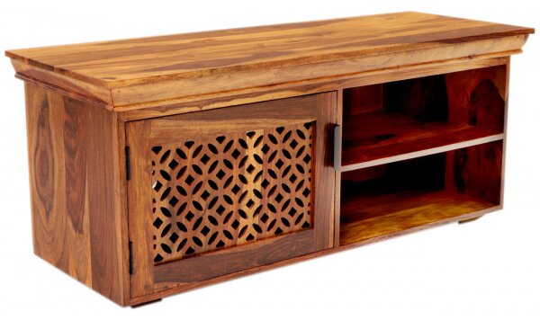 TV stolík Mira 120x50x45 indický masív palisander