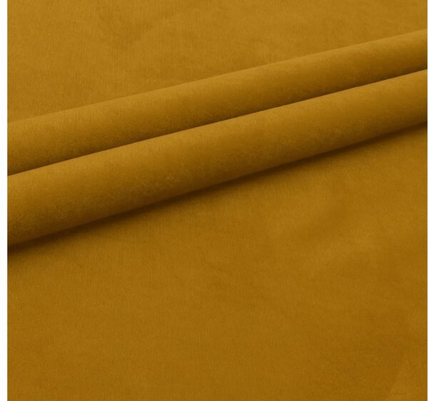 Rozkladacia sedacia súprava do U SILVIANO 300x140 cm, horčicová + 2 vankúšiky ZDARMA