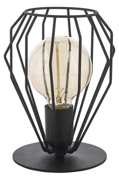 TK Lighting Stolná lampa BRYLANT BLACK 1xE27/60W/230V TK3032 + záruka 3 roky zadarmo