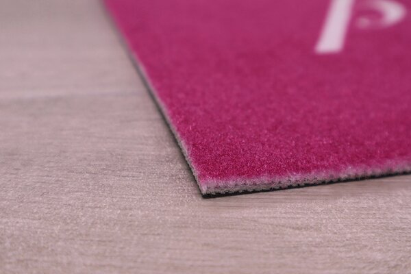 Mercury Flooring, Rohožka Vstup pokiaľ máš Prosecco 40x60 cm, 40x60, ružová